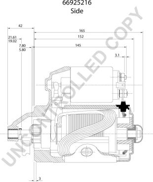 Prestolite Electric 66925216 - Стартер autocars.com.ua