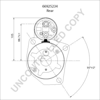 Prestolite Electric 66925234 - Стартер autocars.com.ua