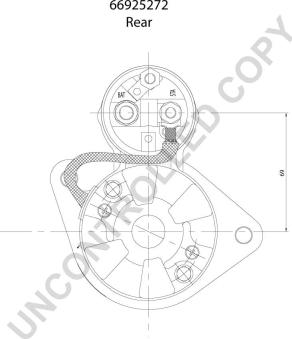 Prestolite Electric 66925272 - Стартер avtokuzovplus.com.ua