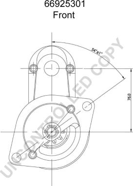 Prestolite Electric 66925301 - Стартер avtokuzovplus.com.ua