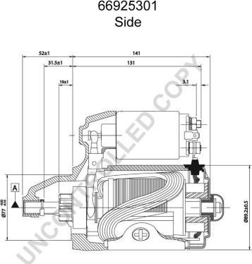 Prestolite Electric 66925301 - Стартер avtokuzovplus.com.ua