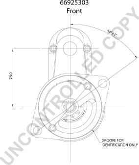 Prestolite Electric 66925303 - Стартер avtokuzovplus.com.ua