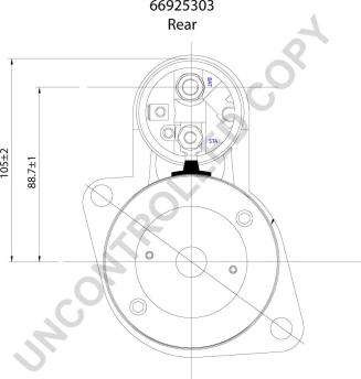 Prestolite Electric 66925303 - Стартер avtokuzovplus.com.ua