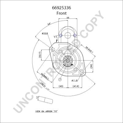 Prestolite Electric 66925336 - Стартер avtokuzovplus.com.ua