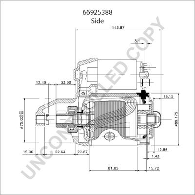 Prestolite Electric 66925388 - Стартер autocars.com.ua