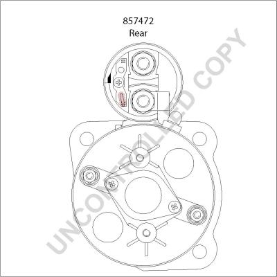 Prestolite Electric 857472GB - Стартер avtokuzovplus.com.ua