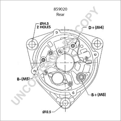 Prestolite Electric 859020 - Генератор avtokuzovplus.com.ua