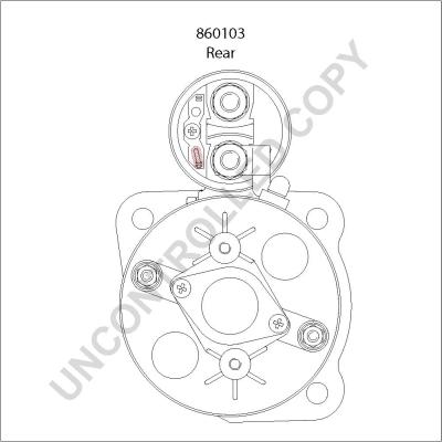 Prestolite Electric 860103 - Стартер autocars.com.ua