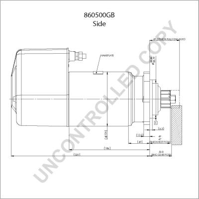 Prestolite Electric 860500GB - Стартер autocars.com.ua