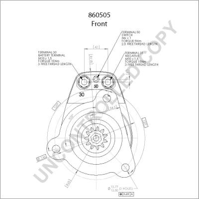 Prestolite Electric 860505GB - Стартер autocars.com.ua