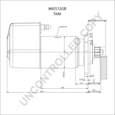 Prestolite Electric 860512GB - Стартер autodnr.net