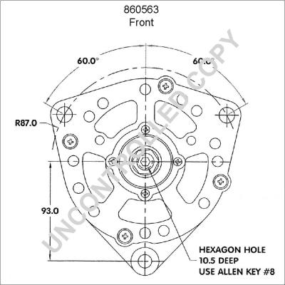 Prestolite Electric 860563 - Генератор autocars.com.ua