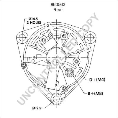 Prestolite Electric 860563 - Генератор autocars.com.ua