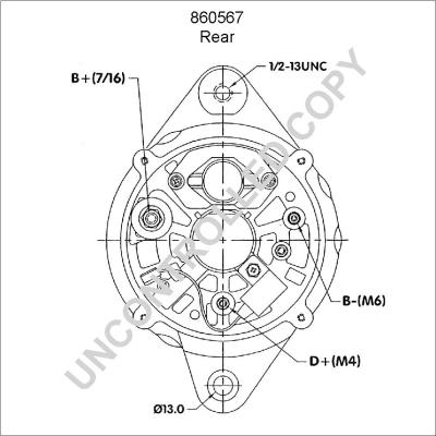 Prestolite Electric 860567 - Генератор autocars.com.ua