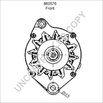 Prestolite Electric 860576 - Генератор autocars.com.ua