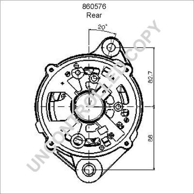 Prestolite Electric 860576 - Генератор autocars.com.ua