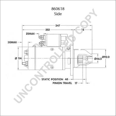 Prestolite Electric 860618 - Стартер avtokuzovplus.com.ua