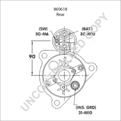 Prestolite Electric 860618 - Стартер avtokuzovplus.com.ua