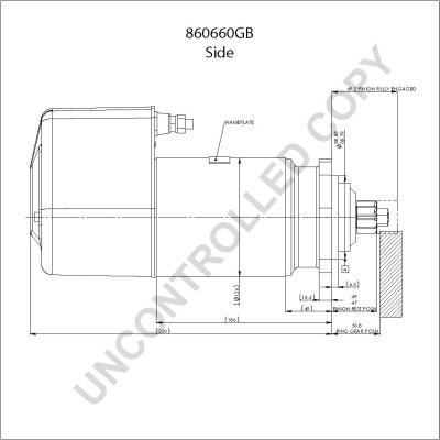 Prestolite Electric 860660GB - Стартер autodnr.net