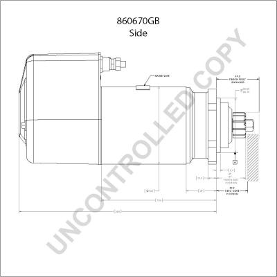 Prestolite Electric 860670GB - Стартер autodnr.net