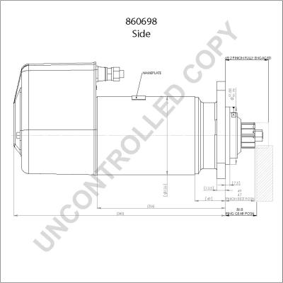 Prestolite Electric 860698GB - Стартер autocars.com.ua