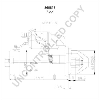 Prestolite Electric 860813 - Стартер avtokuzovplus.com.ua