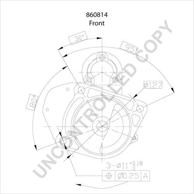 Prestolite Electric 860814 - Стартер autocars.com.ua