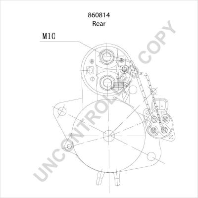 Prestolite Electric 860814 - Стартер autocars.com.ua