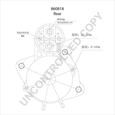 Prestolite Electric 860818 - Стартер autocars.com.ua