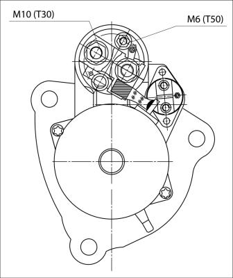 Prestolite Electric 861035 - Стартер avtokuzovplus.com.ua