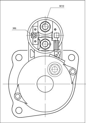 Prestolite Electric 861038 - Стартер avtokuzovplus.com.ua