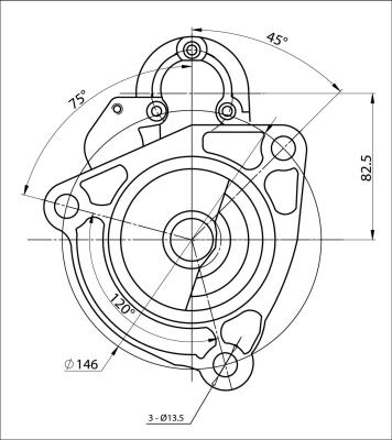 Prestolite Electric 861040 - Стартер autocars.com.ua