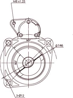 Prestolite Electric 861049 - Стартер avtokuzovplus.com.ua