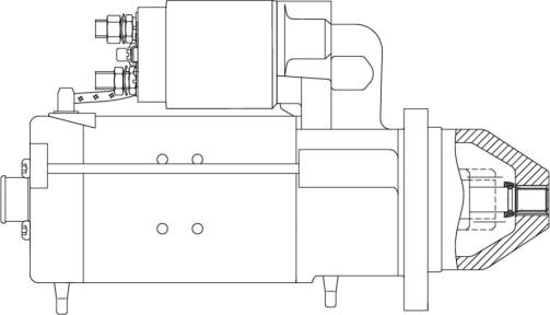 Prestolite Electric 861084 - Стартер avtokuzovplus.com.ua