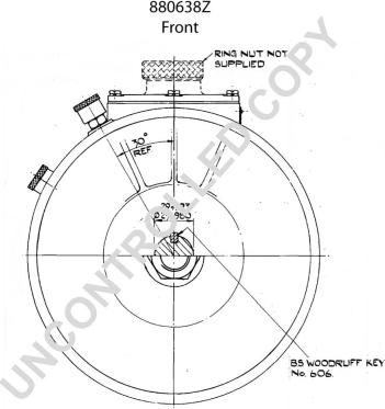 Prestolite Electric 880638Z - Генератор autodnr.net