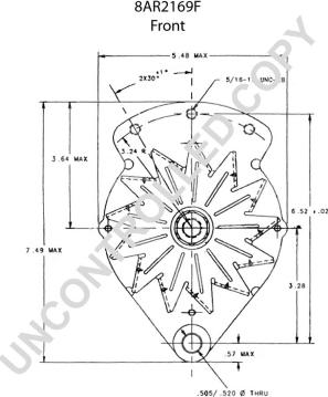 Prestolite Electric 8AR2169F - Генератор avtokuzovplus.com.ua