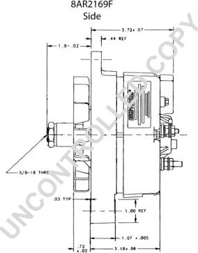 Prestolite Electric 8AR2169F - Генератор avtokuzovplus.com.ua