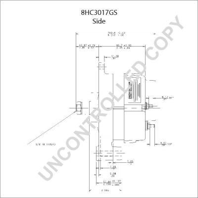 Prestolite Electric 8HC3017GS - Генератор autocars.com.ua