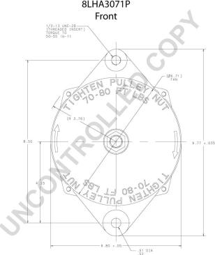 Prestolite Electric 8LHA3071P - Генератор autocars.com.ua