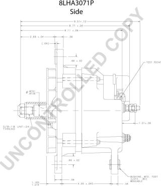 Prestolite Electric 8LHA3071P - Генератор autocars.com.ua