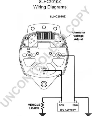 Prestolite Electric 8LHC2010Z - Генератор autocars.com.ua