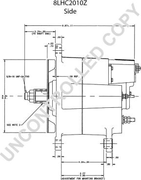 Prestolite Electric 8LHC2010Z - Генератор autocars.com.ua