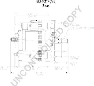 Prestolite Electric 8LHP2170VE - Генератор autodnr.net