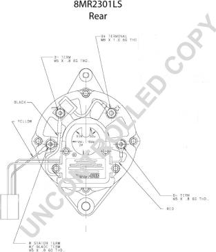 Prestolite Electric 8MR2301LS - Генератор autocars.com.ua