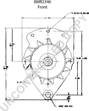 Prestolite Electric 8MR2346 - Генератор autocars.com.ua