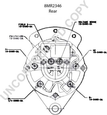 Prestolite Electric 8MR2346 - Генератор autocars.com.ua