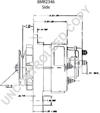 Prestolite Electric 8MR2346 - Генератор autocars.com.ua