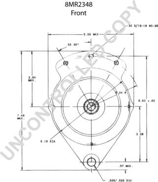 Prestolite Electric 8MR2348 - Генератор autocars.com.ua