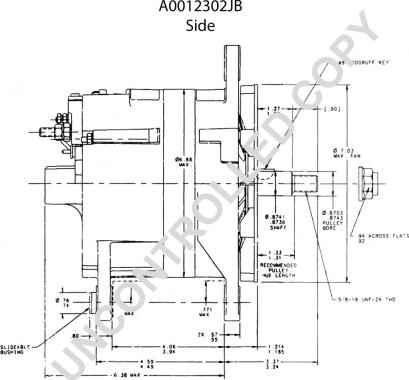 Prestolite Electric A0012302JB - Генератор autocars.com.ua