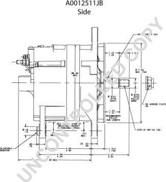 Prestolite Electric A0012511JB - Генератор autodnr.net